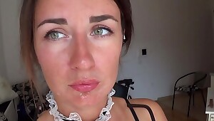 Camilla Moon - sperm Vira Gold on my face and glasses